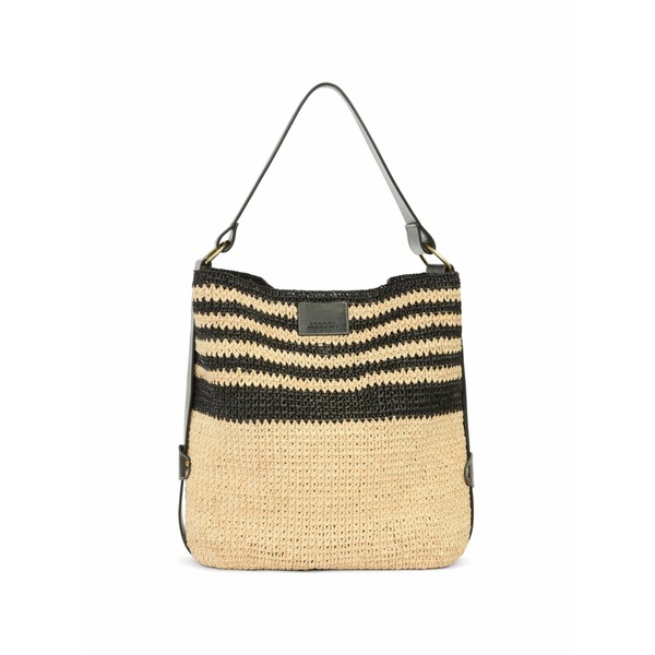イザ呼びりん マラン レディース ショルダーバッグ 御徒面子 Bayia raffia shoulder bag Neutrals