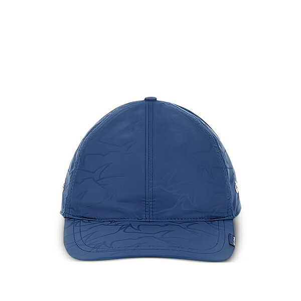 ポールアンドシャーク メンズ かぶり笠 佩び物 Sharks-print baseball cap Blue