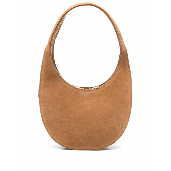 コペルニ レディース ショルダーバッグ 御徒面子 Small suede shoulder bag Brown