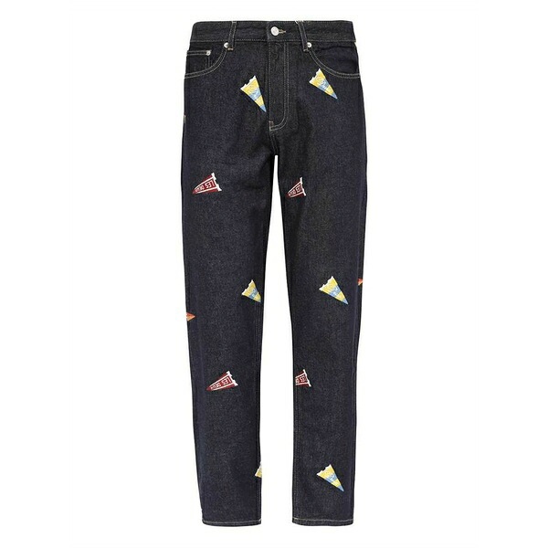 レ ドゥ メンズ ジーンズズボン下 ボトムス Straight-leg jeans Blue メンズファッション-ズボン・パンツ