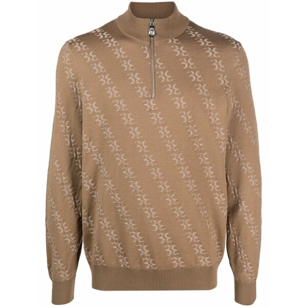 ビリオネア メンズ 編み物\u0026プルオーバー アウター Merino-blend jumper Neutrals