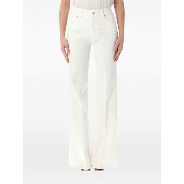 サイクル レディース デニムパンツ ボトムス Flaire jeans White