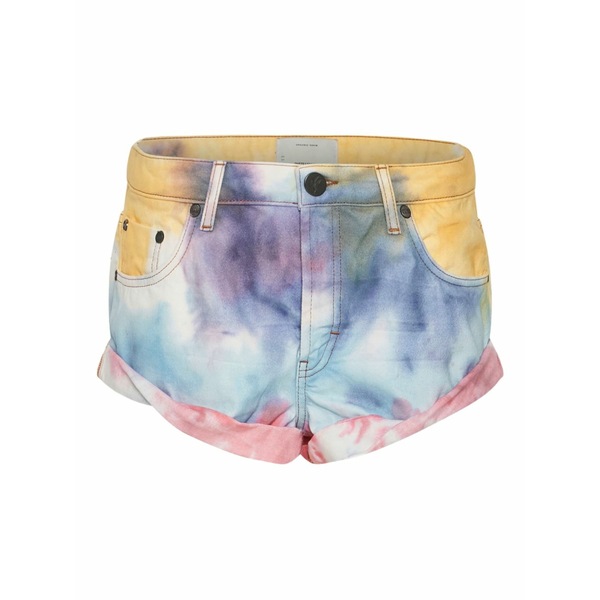 ワン ティースプーン レディース カジュアルパンツ ボトムス Bandits tie-dye shorts Blue