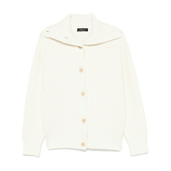ファビアナ フィリッピ レディース ジレー アウター Platinum cardigan Neutrals