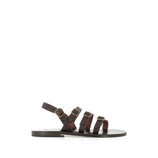 鉄道車両・手玉 レディース サンダル シューズ Aldwin strappy sandals Brown