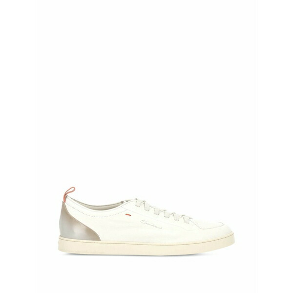 サントーニ メンズ スニーカー シューズ Low top sneakers White|asty