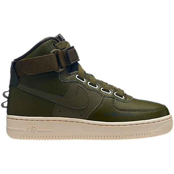 Nike ナイキ レディース スニーカー  【Nike Air Force 1 High Utility Olive Canvas (Women)】  サイズ US_6(23.0cm) Olive Canvas/Olive Canvas-Light Cream-Sequoia