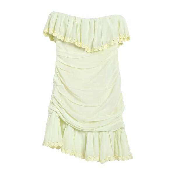 【送料無料】 イザベル マラン レディース ワンピース トップス Mini dresses Yellow