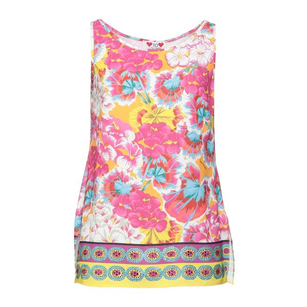 【送料無料】 ガイ マッティオーロ レディース Tシャツ トップス Tops Yellow