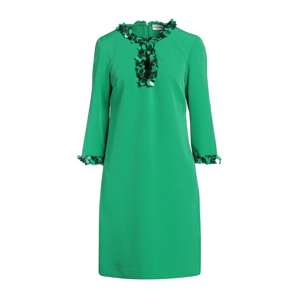 【送料無料】 パロッシュ レディース ワンピース トップス Mini dresses Green｜asty