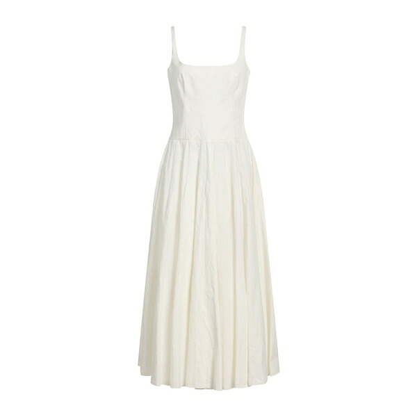 【送料無料】 マルニ レディース ワンピース トップス Maxi dresses White
