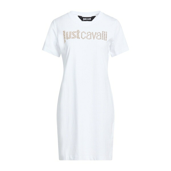 【送料無料】 ロベルトカヴァリ レディース ワンピース トップス Mini dresses White