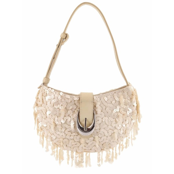 ステゥド レディース ショルダーバッグ 御徒面子 Alana sequinned shoulder bag Neutrals