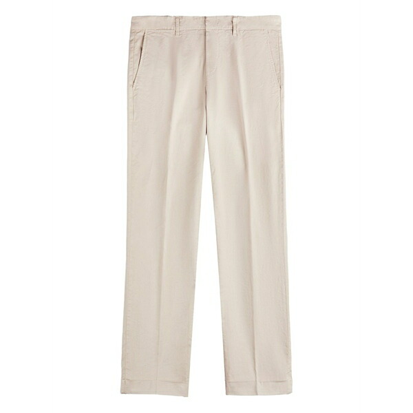 フェイ メンズ 心地好いズボン下 ボトムス Rolled-hems capri classic trousers Neutrals