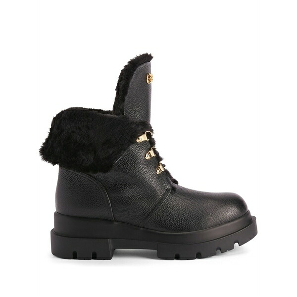 ジュゼッペザノッティ レディース ブーツ シューズ Phillis combat boots Black