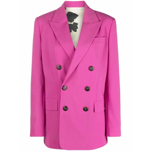 ディースクエアード レディース 上衣＆上衣 アウター Peak-lapel double-breasted blazer Pink