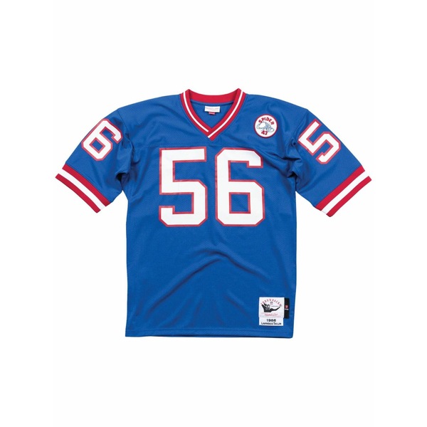 ミッチェル&ネス メンズ Tシャツ トップス "nfl new york giants 1986 lawrence taylor" authentic jersey Blue｜asty
