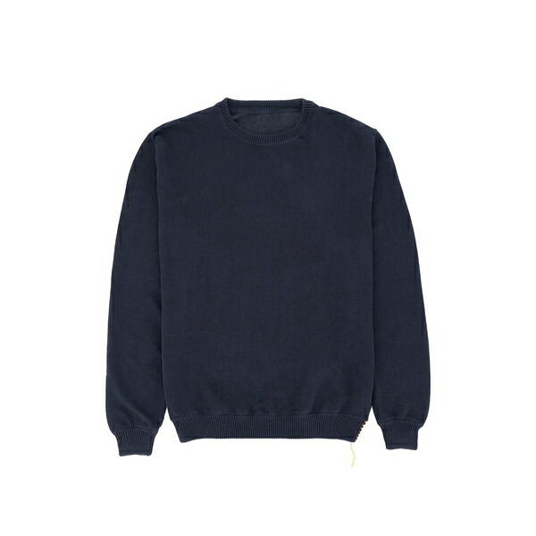 フォルテラ メンズ 編み物\u0026プルオーバー アウター Rover ribbed crew-neck sweater Blue
