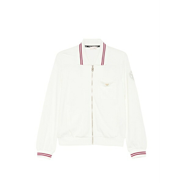 リュージョー レディース ニット\u0026セーター アウター Stripe-detail sweater Neutrals