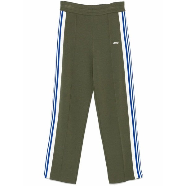 オートリー メンズ 心地好いズボン下 ボトムス Knitted track pants Green