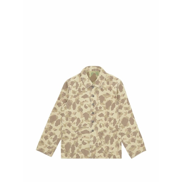 フォルテラ メンズ ジャケット&ブルゾン アウター Clays camouflage overshirt Neutrals|asty