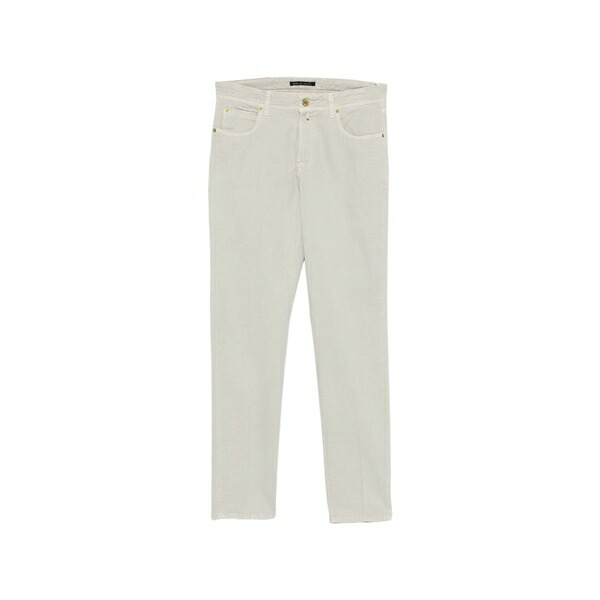 ブリ後押し 1949 メンズ 心地好いズボン下 ボトムス Steve five-pocket trousers Neutrals