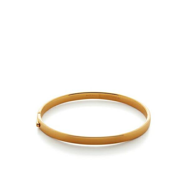 モニカヴィナダー レディース ブレスレット・バングル・アンクレット アクセサリー Essential bangle bracelet Gold｜asty