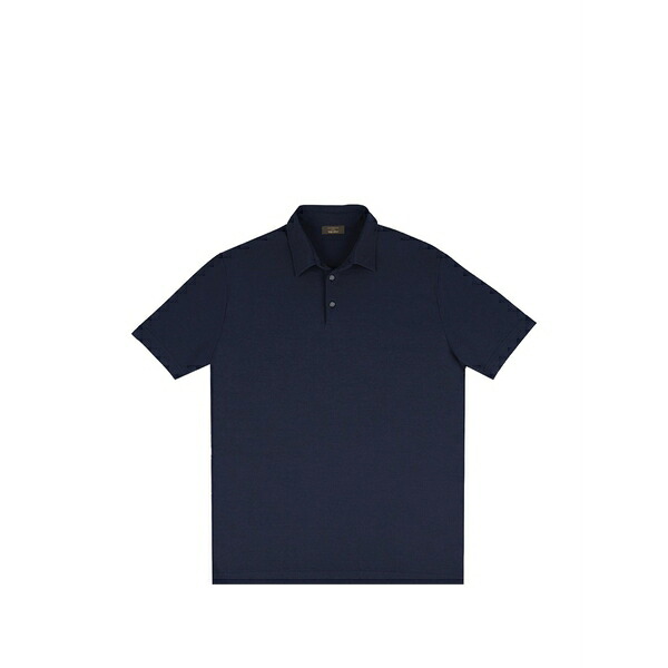 投げること御召しもの メンズ スポーツシャツ トップス Short-sleeve polo shirt Blue