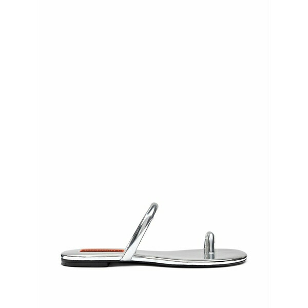 サイモン銀鏡 レディース サンダル シューズ Pipe strappy sandals Silver