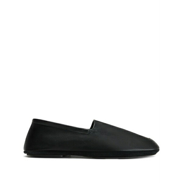 ルメール メンズ サンダル シューズ Square-toe slippers Black