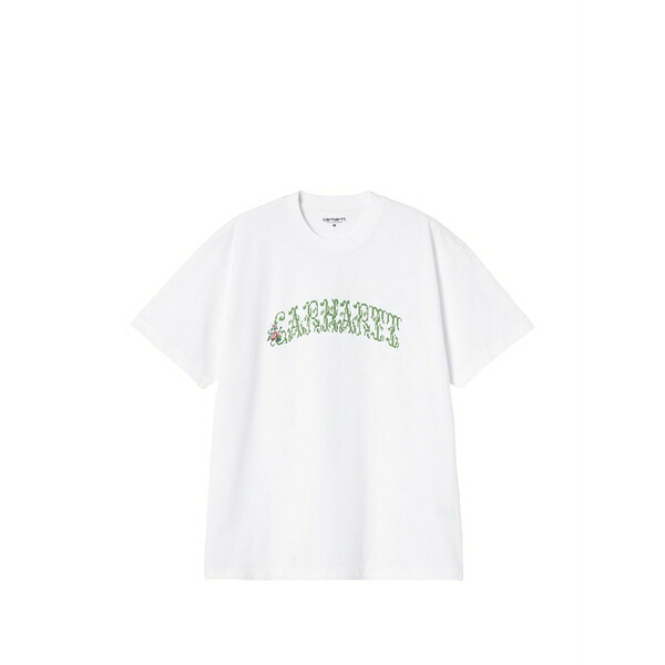 鉄道車両ハート形 メンズ ティーシャツ トップス S/s logo-print t-shirt White