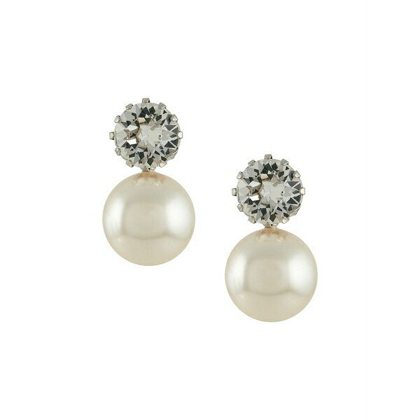 ジェニファーベア レディース ピアス＆イヤリング アクセサリー Ines pearl earrings Silver｜asty