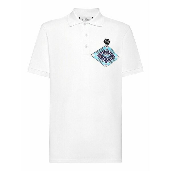 フィリップ飾り気のない メンズ スポーツシャツ トップス Cote d\u0027azur polo shirt White