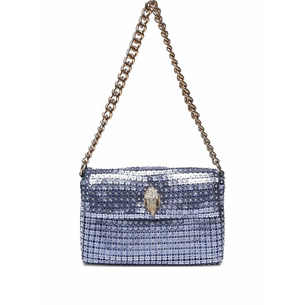 カートジェイガー レディース ショルダーバッグ 御徒面子  kensington sequin embellished chain shoulder bag Blue
