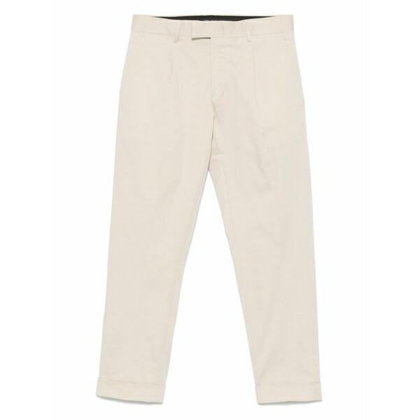ロウブランド メンズ 心地よいズボン下 ボトムス Logo-tag trousers Neutrals