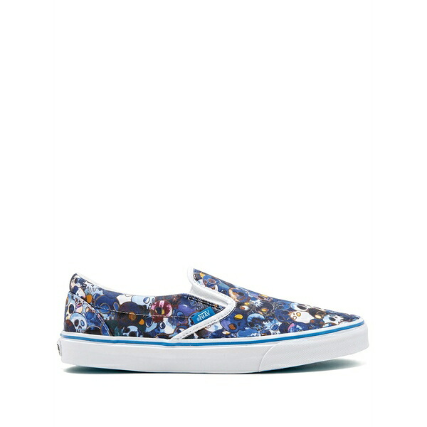 バンズ メンズ スニーカー シューズ X takashi murakami classic slip-on lx sneakers Blue