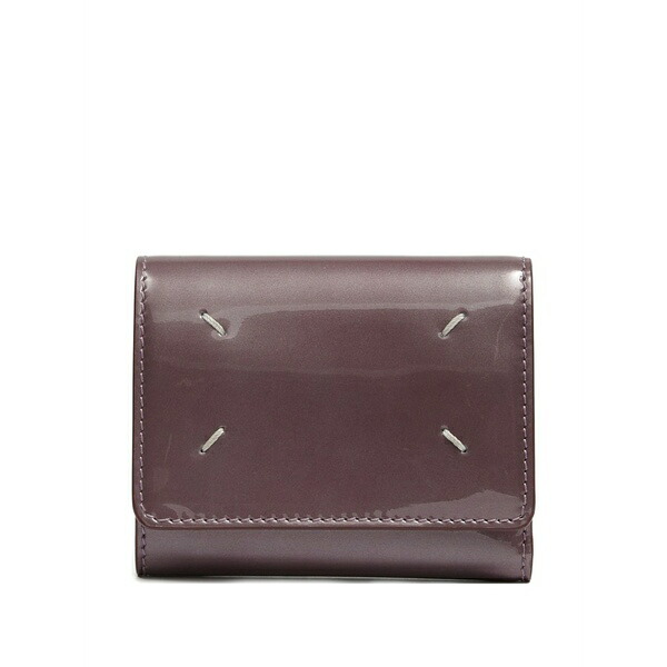 マルタンマルジェラ レディース 札入れ 佩び物 Four-stitches leather wallet Pink