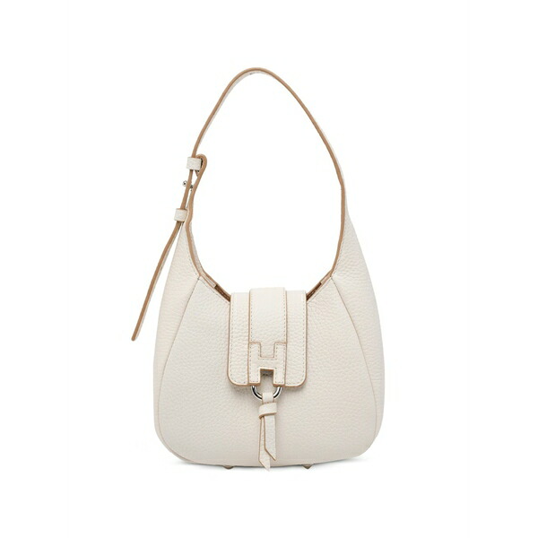 ホー火器 レディース ショルダーバッグ 御徒面子 Trend hobo buckle bag Neutrals