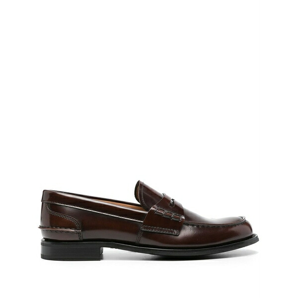 チャーチ レディース スリッポン・ローファー シューズ Pembrey w5 leather loafers Brown｜asty 125,900円