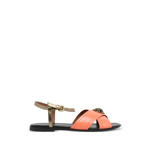 カートジェイガーロンドン レディース サンダル シューズ Orson crossover sandals Orange|asty