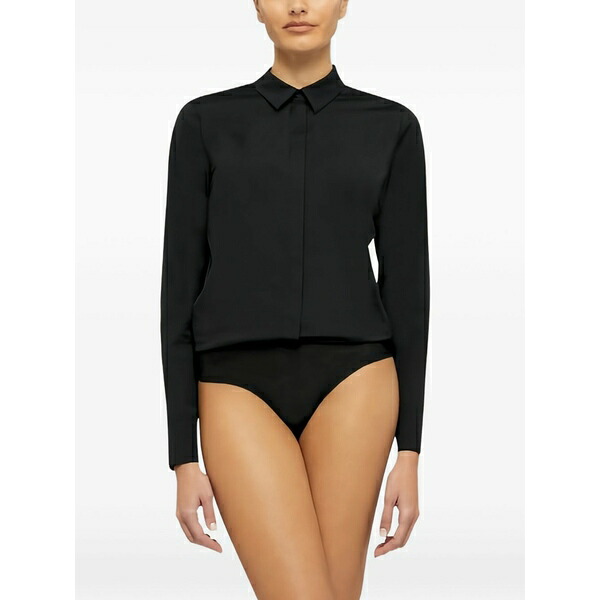 ウォルフォード レディース プルオーバー トップス London effect body Black