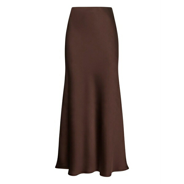 ブランカ ヴィータ レディース スコート ボトムス Flared MIDI skirt Brown