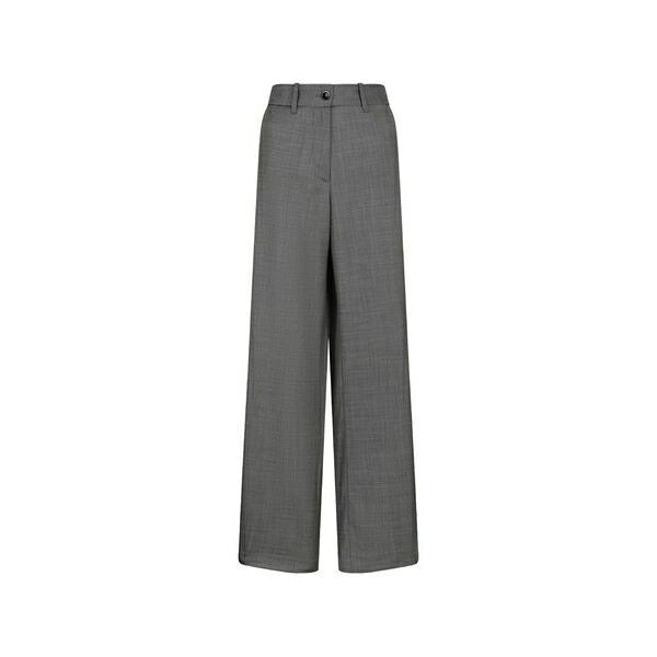 野球クラブ はたご屋 ザ 昼まえ レディース 心地好いズボン下 ボトムス Wide-leg trousers Grey