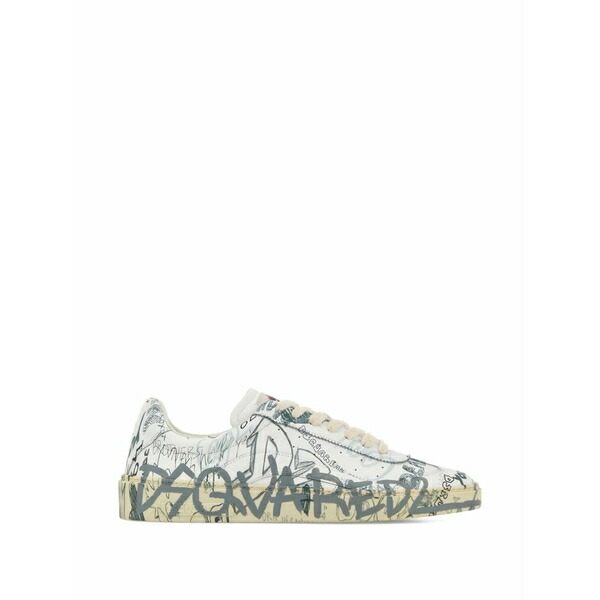 ディースクエアード メンズ スニーカー シューズ Rider sneakers White