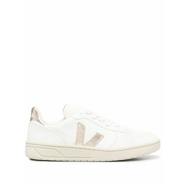 ヴェジャ レディース スニーカー シューズ V-10 chromefree leather sneakers White|asty