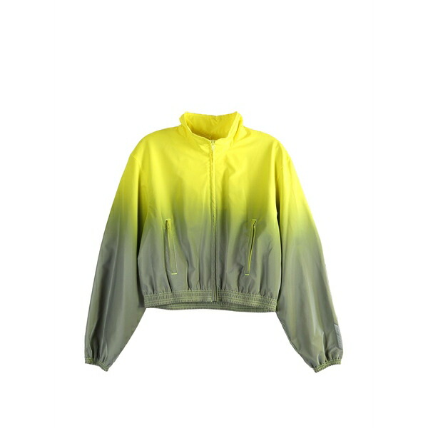 アレキサンダーワン レディース 上衣＆上衣 アウター Zip-up ombre jacket Yellow