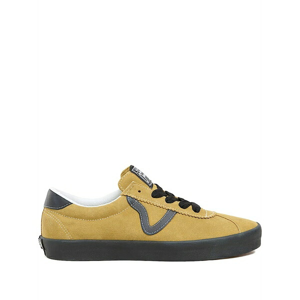 バンズ メンズ スニーカー シューズ Sport low suede sneakers Yellow