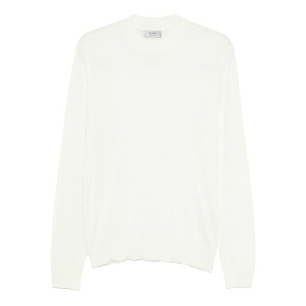 フェランテ メンズ 編み物\u0026プルオーバー アウター Crew-neck sweater White
