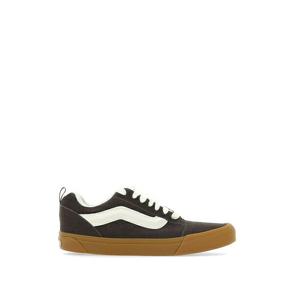 バンズ メンズ スニーカー シューズ Knu skool suede sneakers Brown