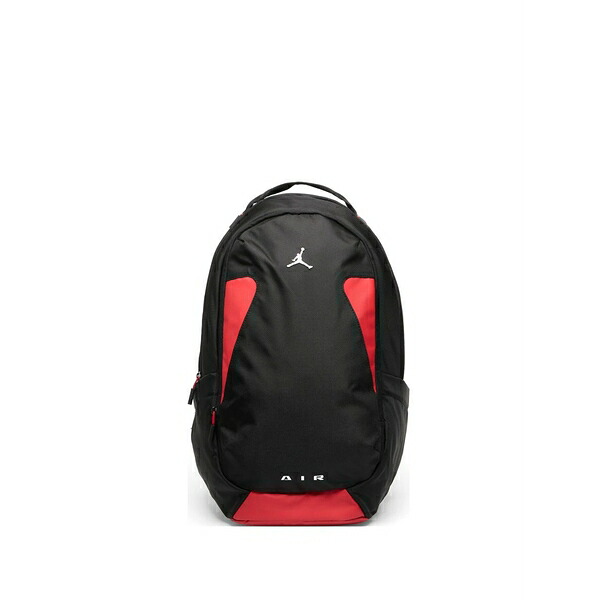 ジョーダン メンズ バックパック・リュックサック バッグ Logo-print panelled backpack Black|asty